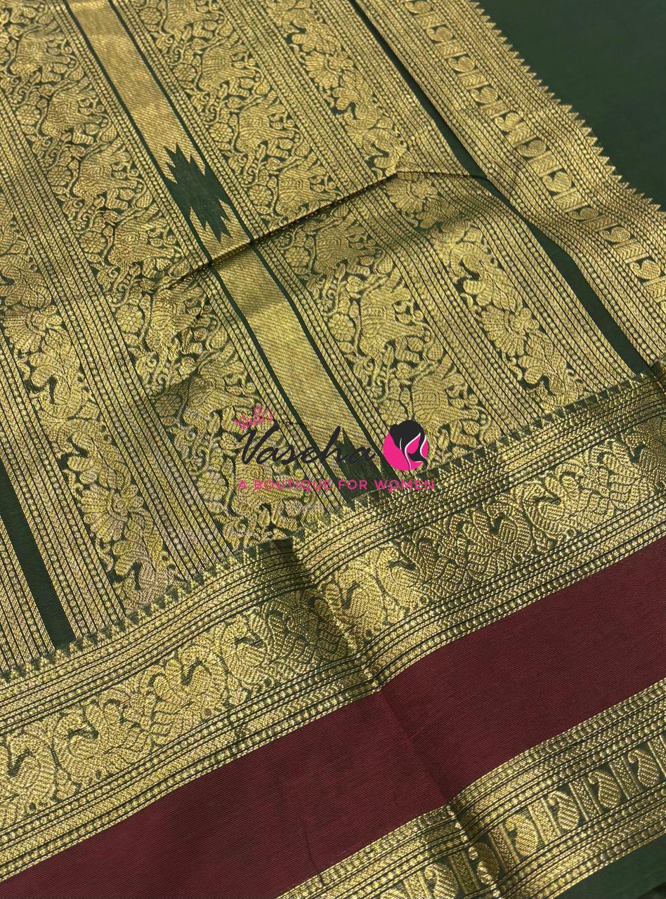 Kanchi Cotton Saree - VVKCS022