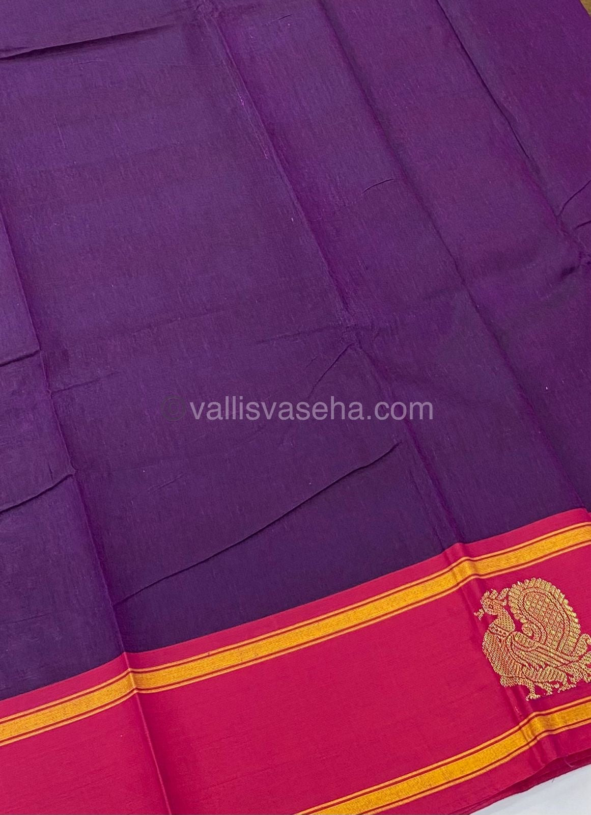 Premium Kanchi Cotton Saree - VVKCS004