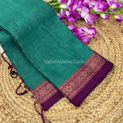 Dhaka Cotton Saree - VVDCS001
