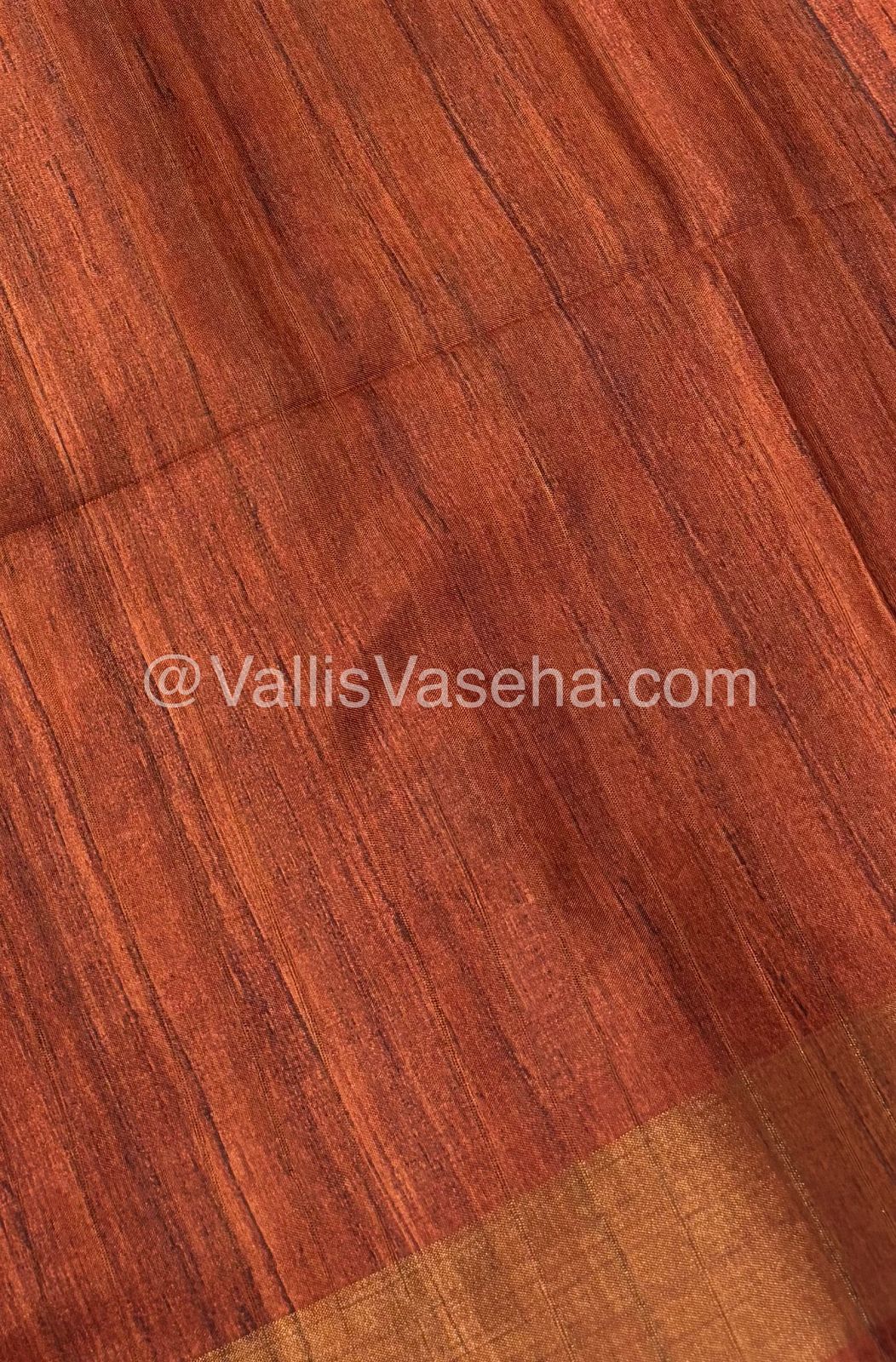 Art Silk / Semi Gicha Tussar Saree  - VVSGT003