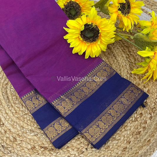Kanchi Cotton Saree - VVKCS010