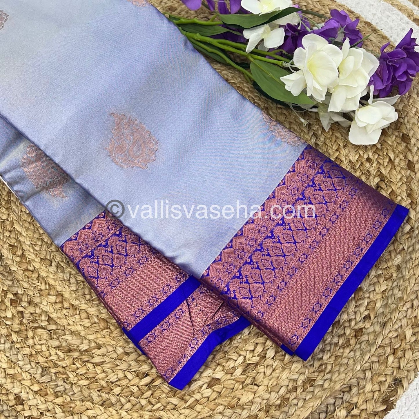 Semi Kanchipuram Soft Silk - VVSSS008