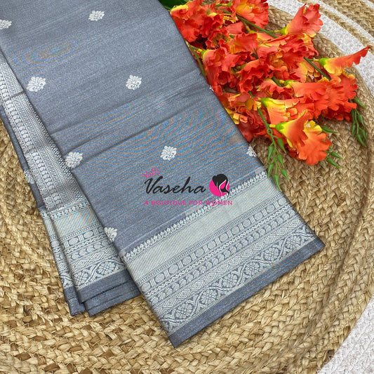 20%less - Offer Saree - Semi Tissue Saree - VVDS008
