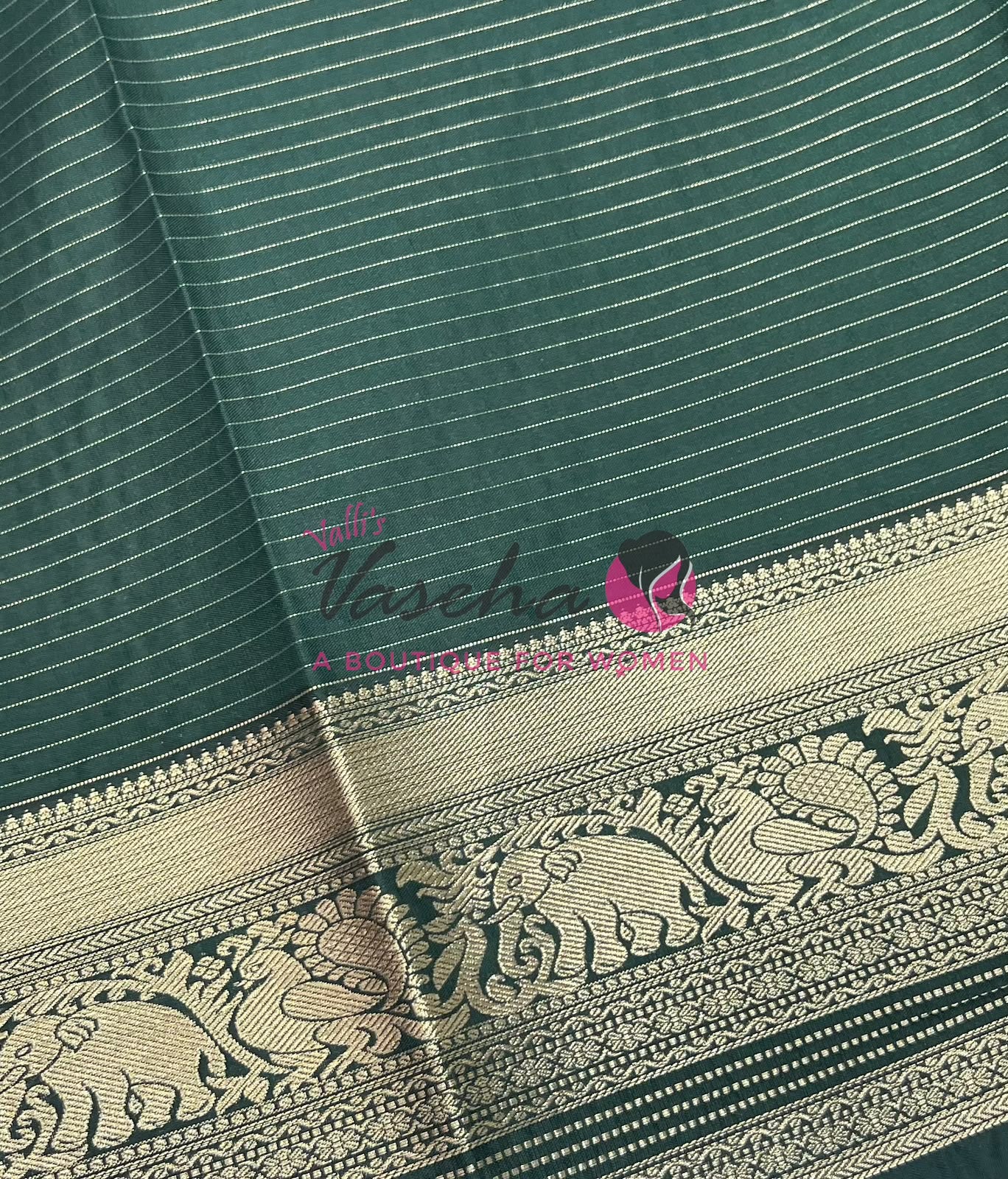 Semi Kanchi Silk - Vairavoosi Butta - VVSKS004