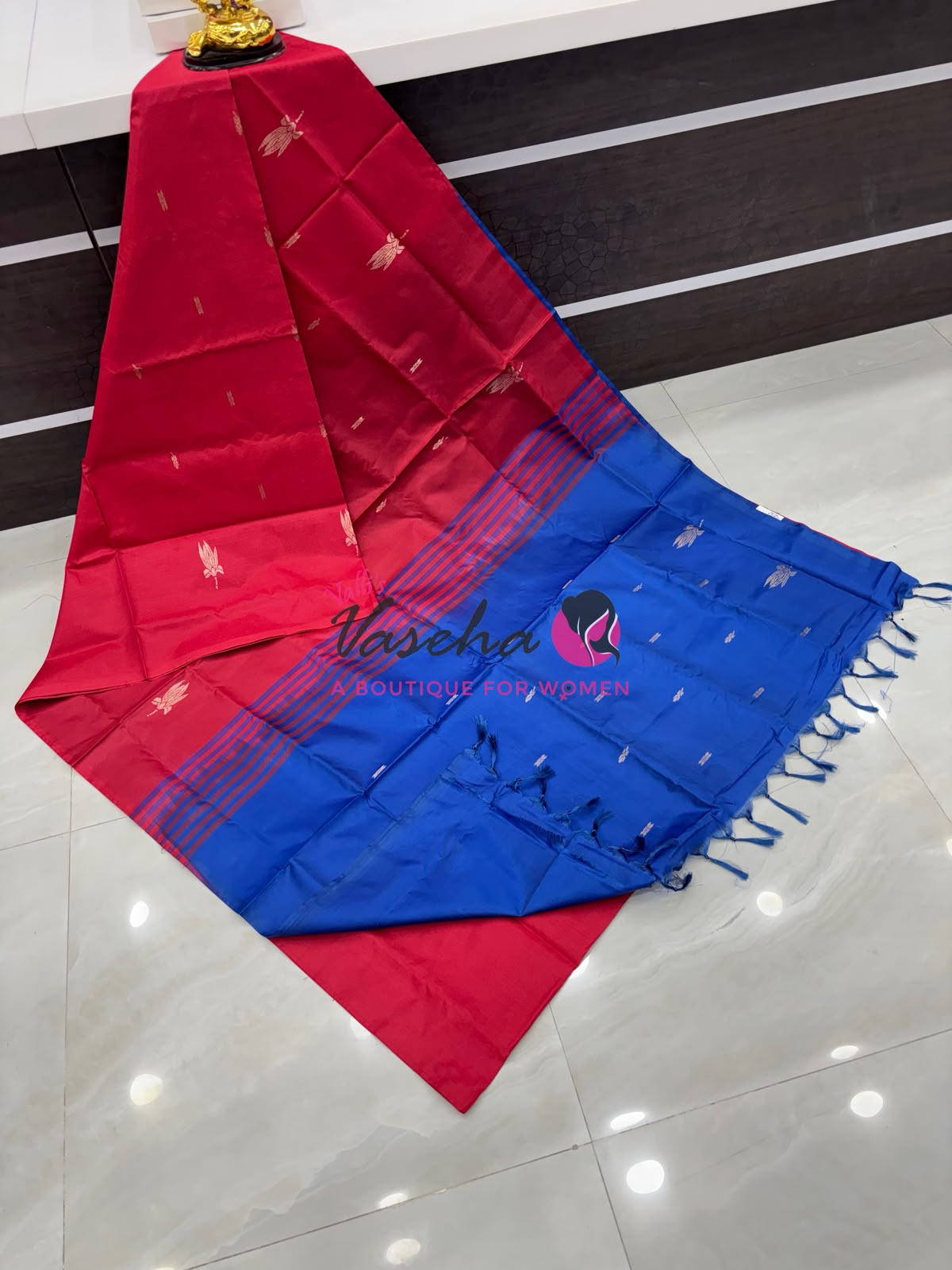 Vazhai Pattu Saree / Banana Pith - With Blouse - VVVPS002