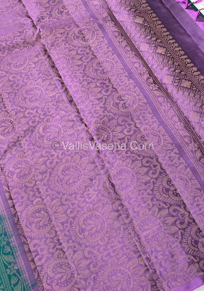 Half Mix - Pure Soft Silk Saree - VVPSS030