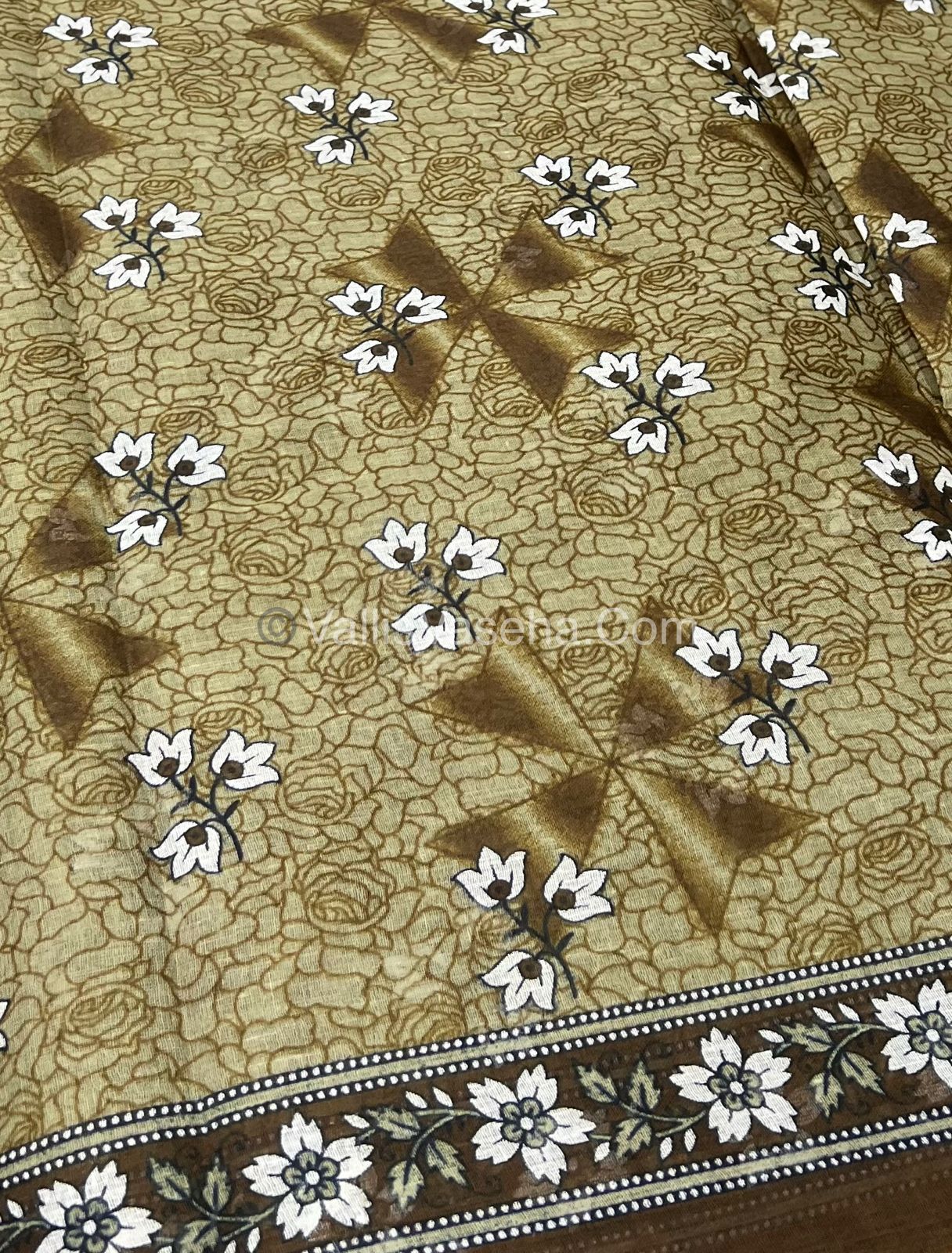 Pure Cotton Voile Saree | VVPVS001