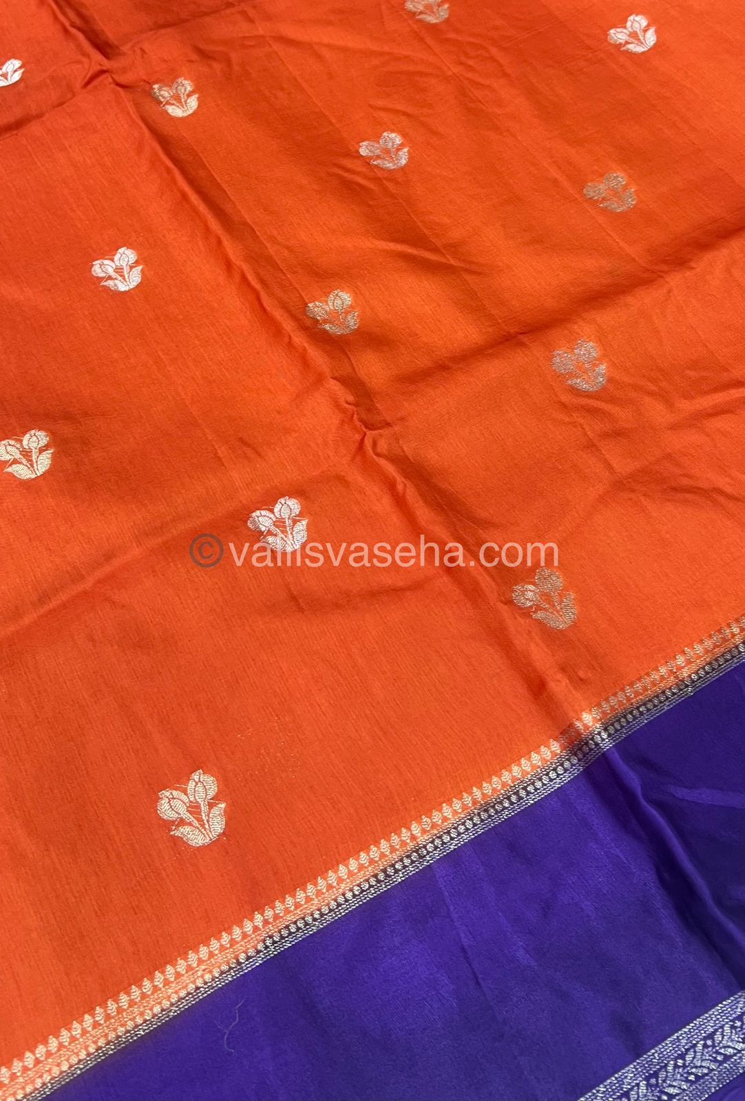 Russian Viscose - Premium Viscose Saree - Retta Petta Border- VVRVS002