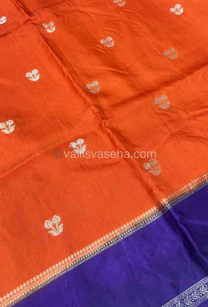 Russian Viscose - Premium Viscose Saree - Retta Petta Border- VVRVS002