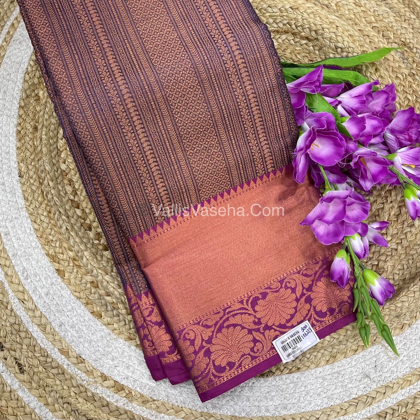 30% less - Offer Saree - Semi Soft  Silk Saree - VVDS007