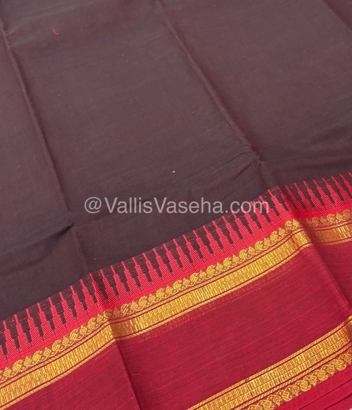 Kanchi Cotton Saree - VVKCS016