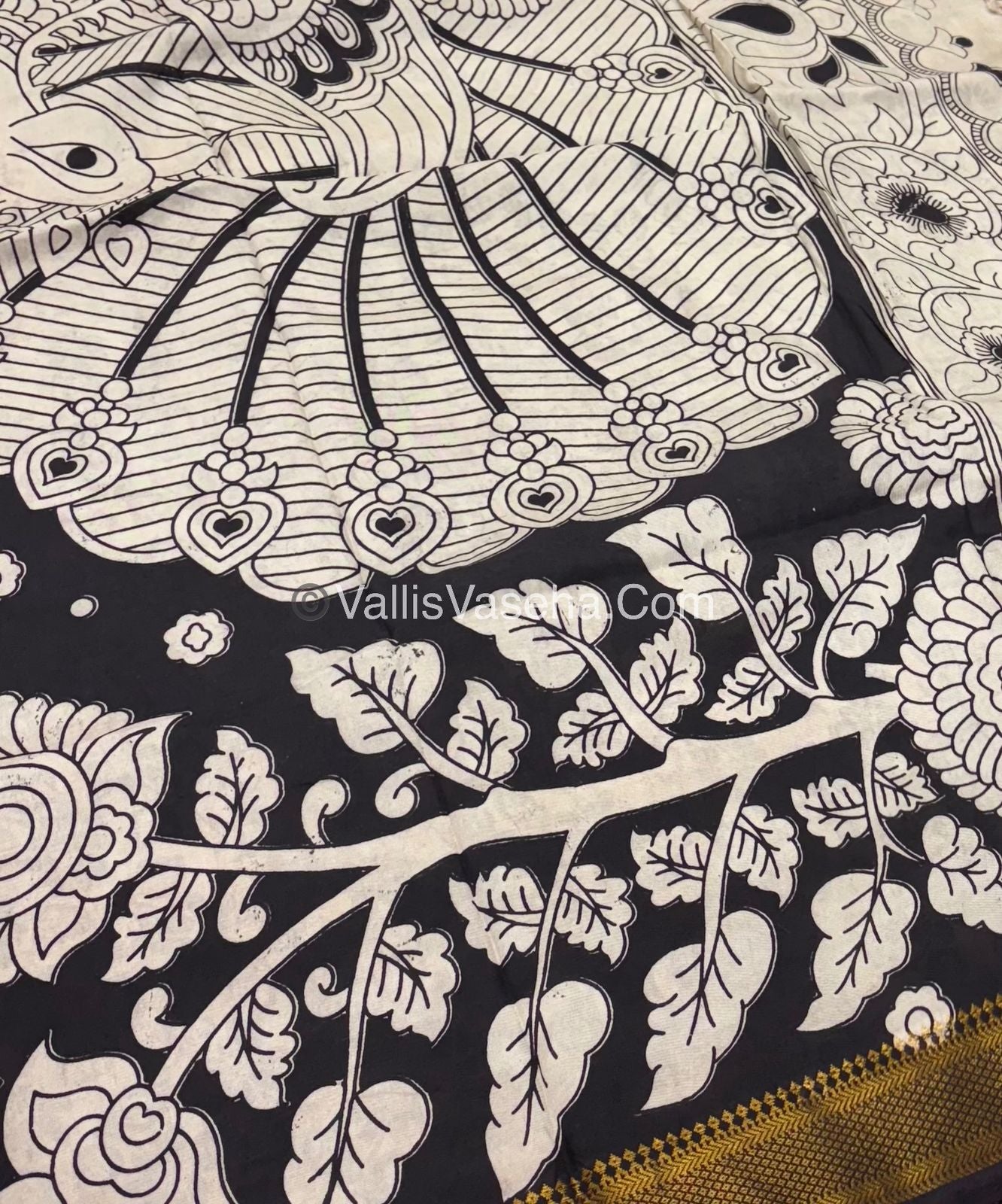 Chennur Silk | Kalamkari Prints | VVCKS006