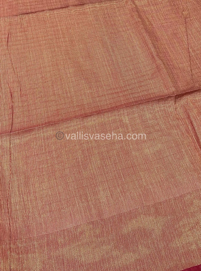 Semi Raw Silk - Lakshadeepam Design Weaving - VVRS004
