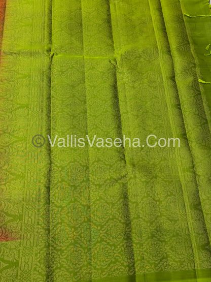 Half Mix - Pure Soft Silk Saree - VVPSS075
