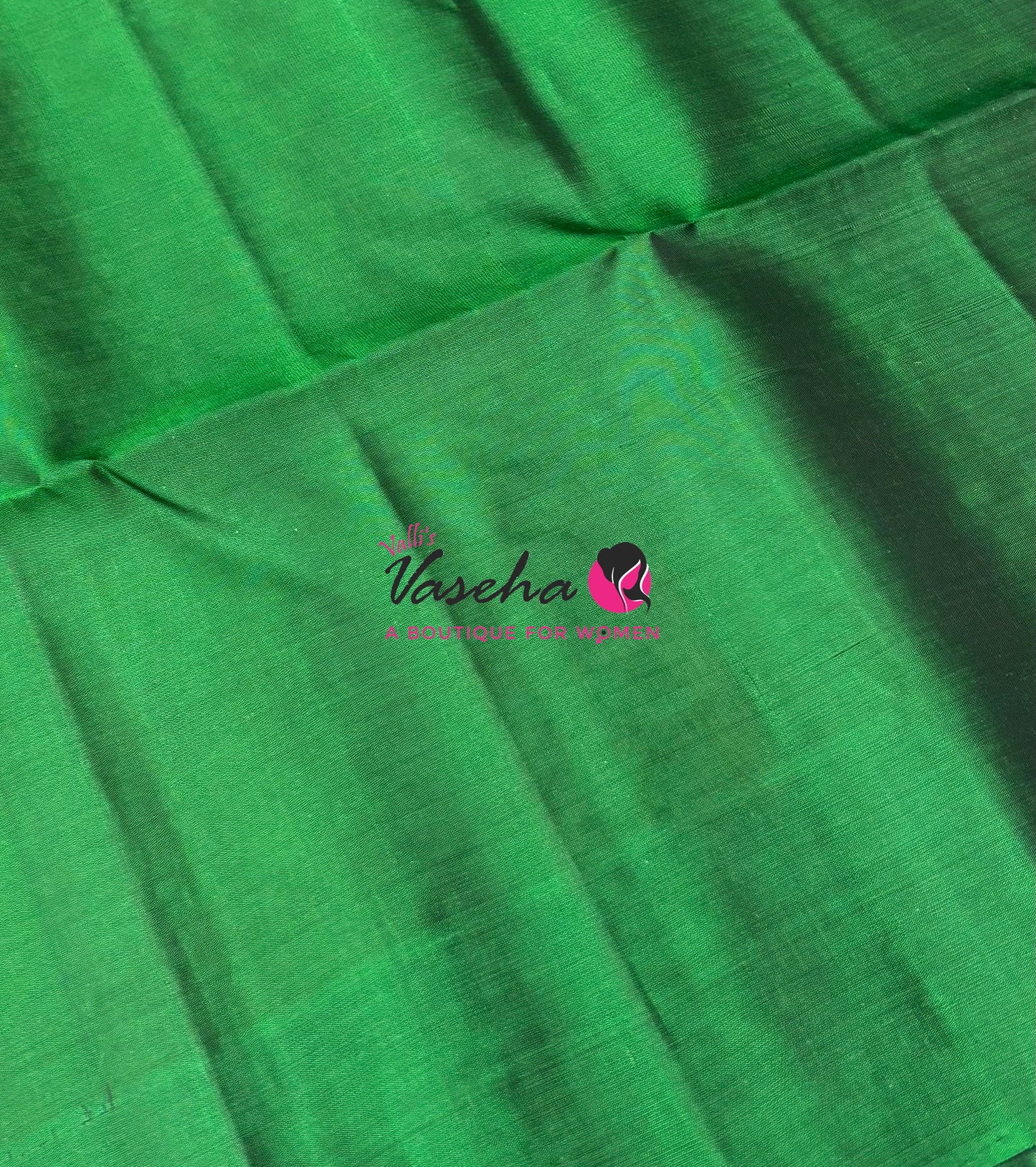 Pure Soft Silk Saree  - Vairavoosi Pattern - Mustard Green With Green - VVPSS095