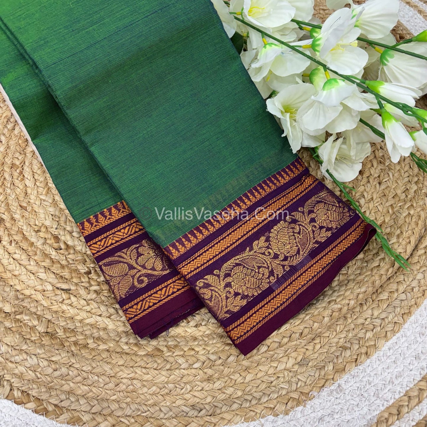 Kanchi Cotton Saree - VVKCS018