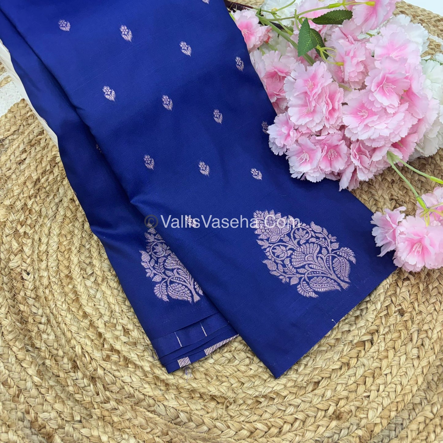 Semi Soft Silk -  Blue Shade -VVSSS016