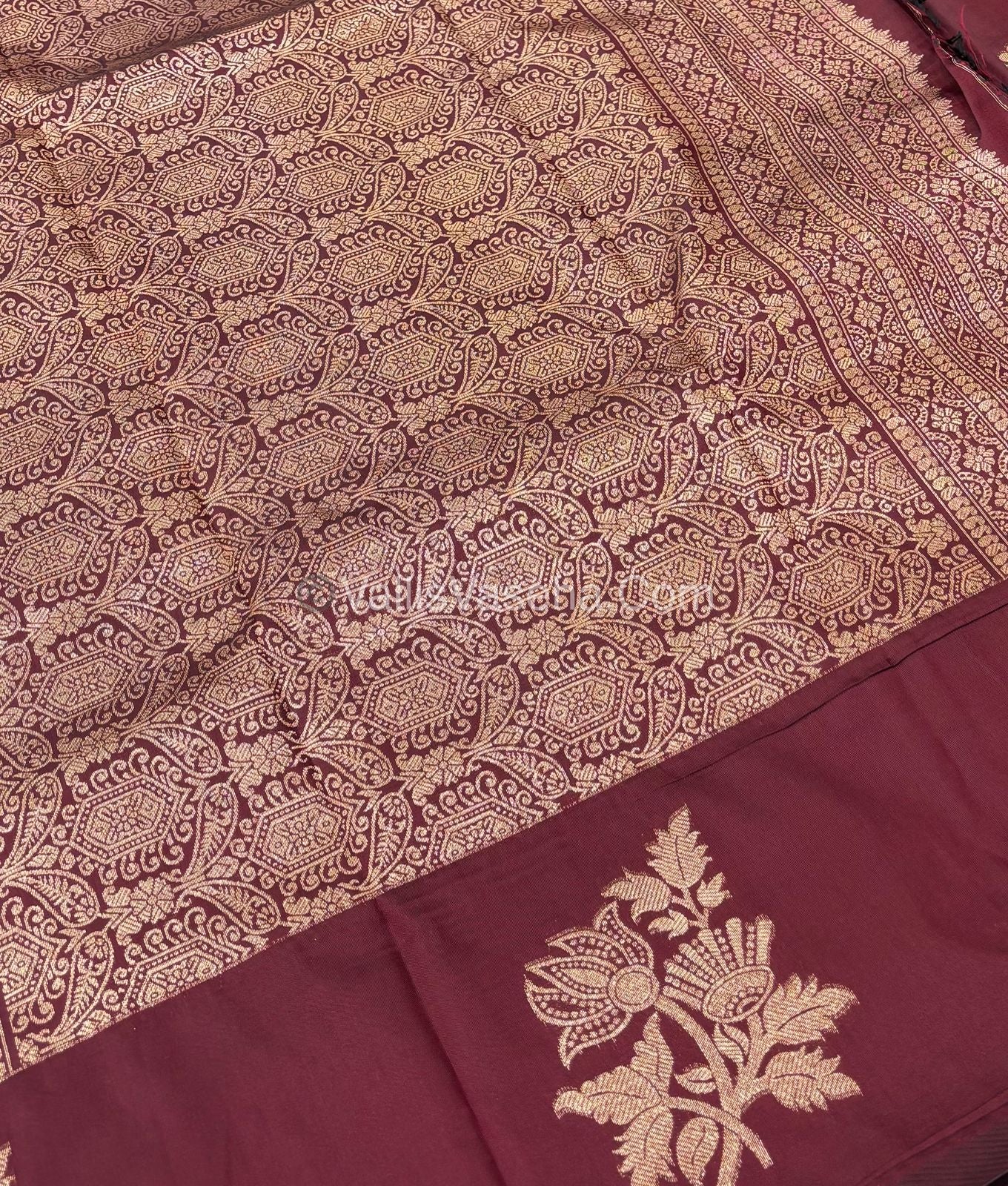 Semi Soft Silk - Wine Shade -VVSSS019