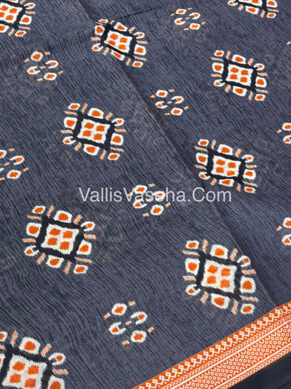 Pure Cotton Voile Saree | VVPVC001