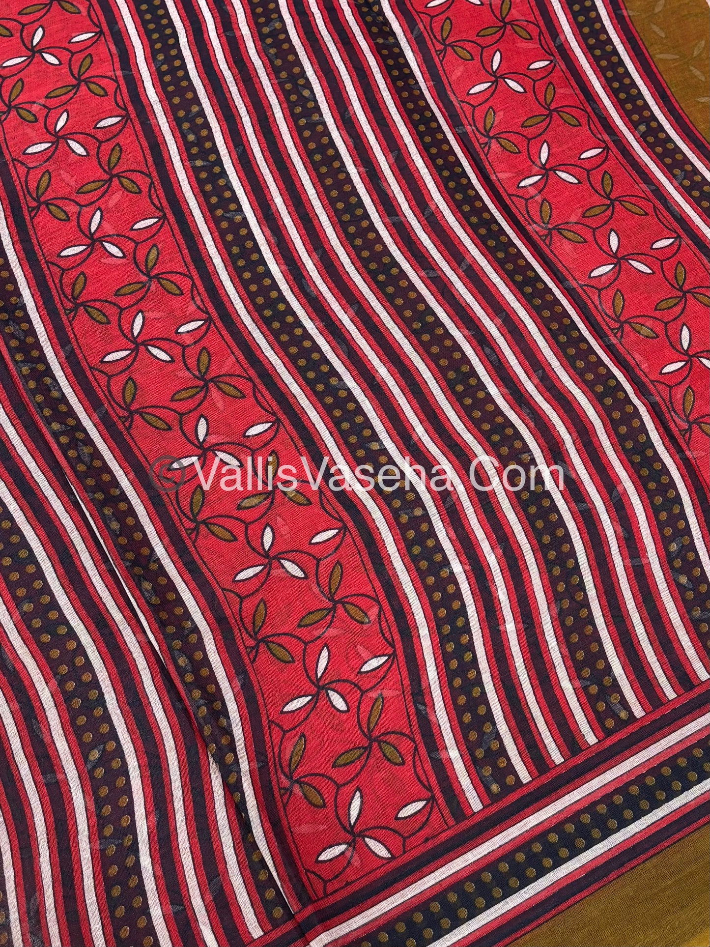 Pure Cotton Voile Saree | VVPVC003