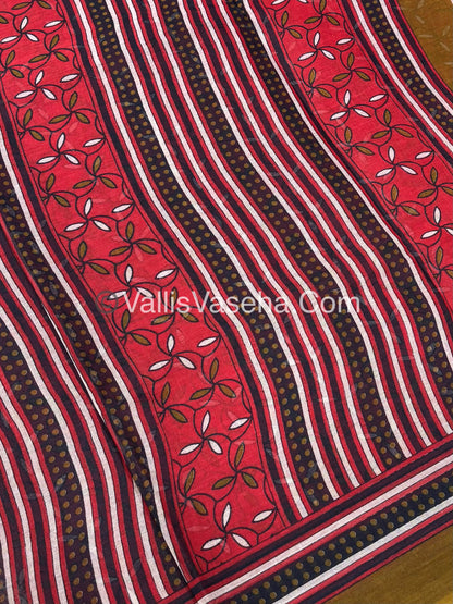 Pure Cotton Voile Saree | VVPVC003