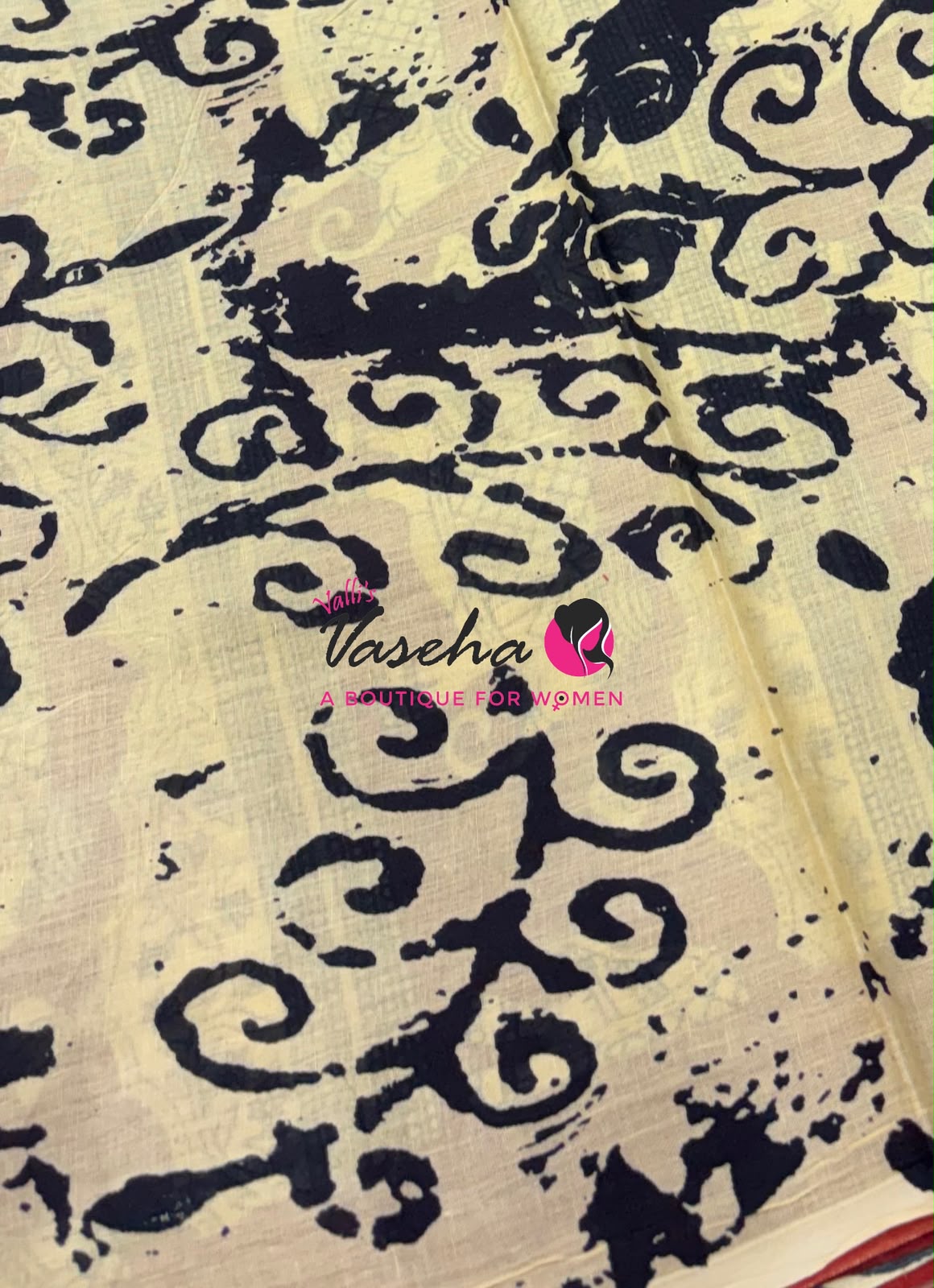Pure Soft Mul Mul Cotton Sarees - Hand Block Prints - VVMMC011