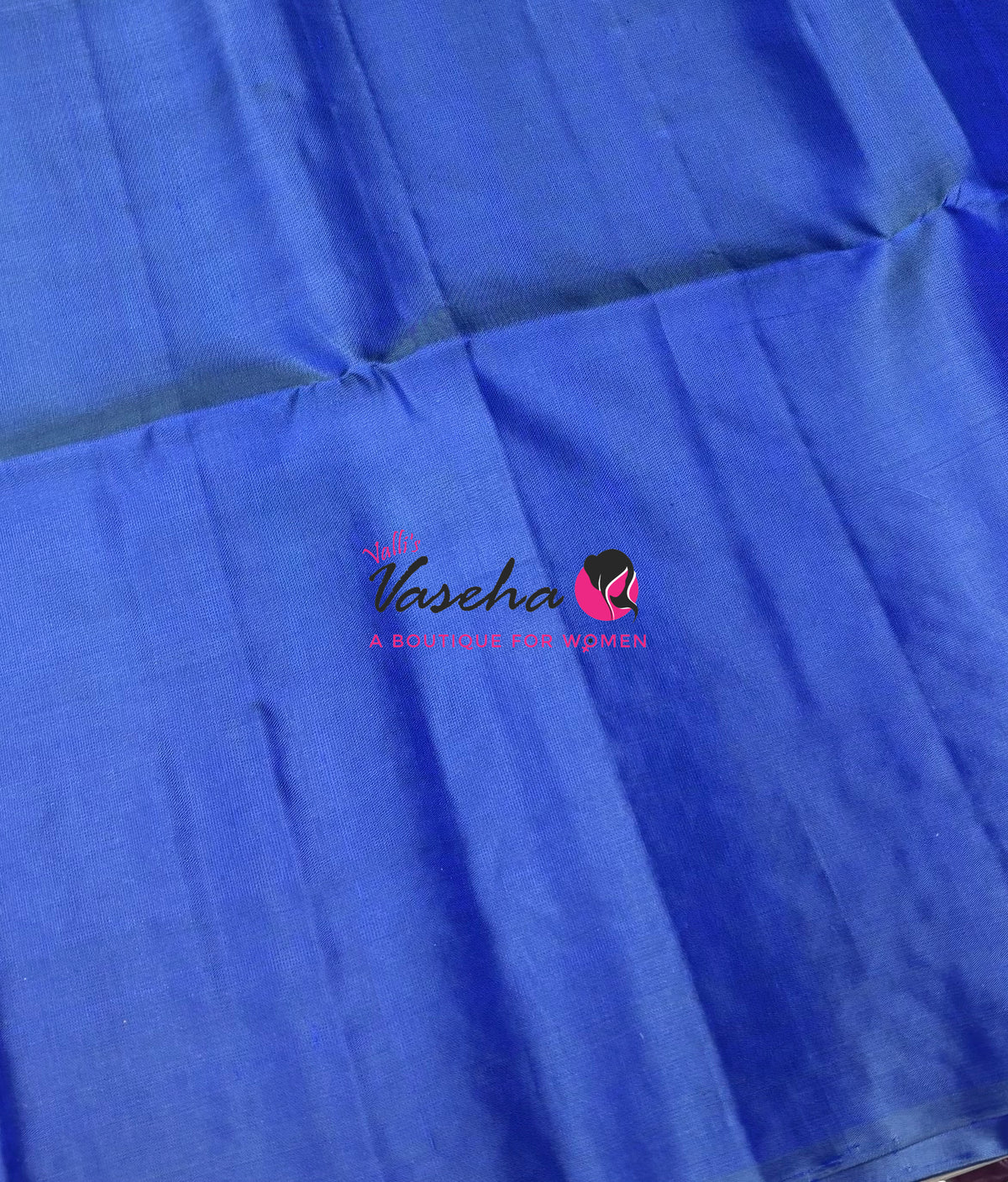 Pure Soft Silk Saree - Blue & Blue - VVPSS119