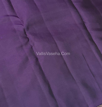 Half Mix - Pure Soft Silk Saree - VVPSS054