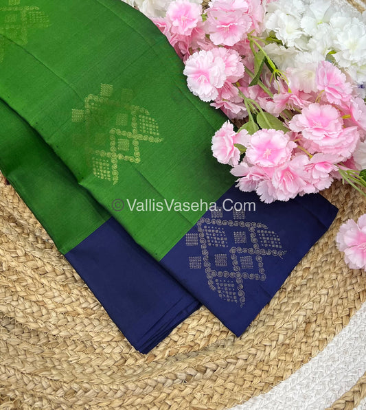 Half Mix - Pure Soft Silk Saree - VVPSS030