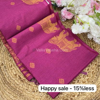 Mulberry Semi Silk - Onion Pink Shade - VVMSS001