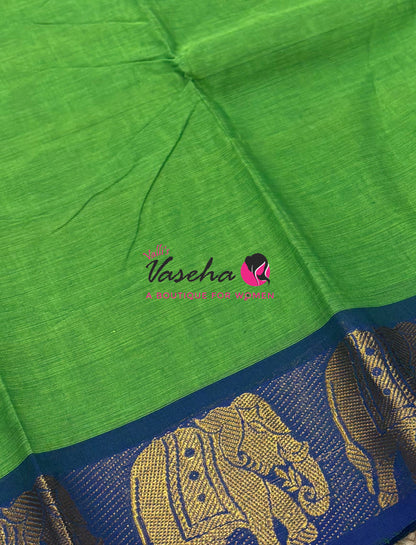 Kanchi Cotton Saree - VVKCS028