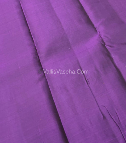 Half Mix - Pure Soft Silk Saree - VVPSS044