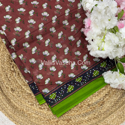 Pure Cotton Voile Saree | VVPVC003