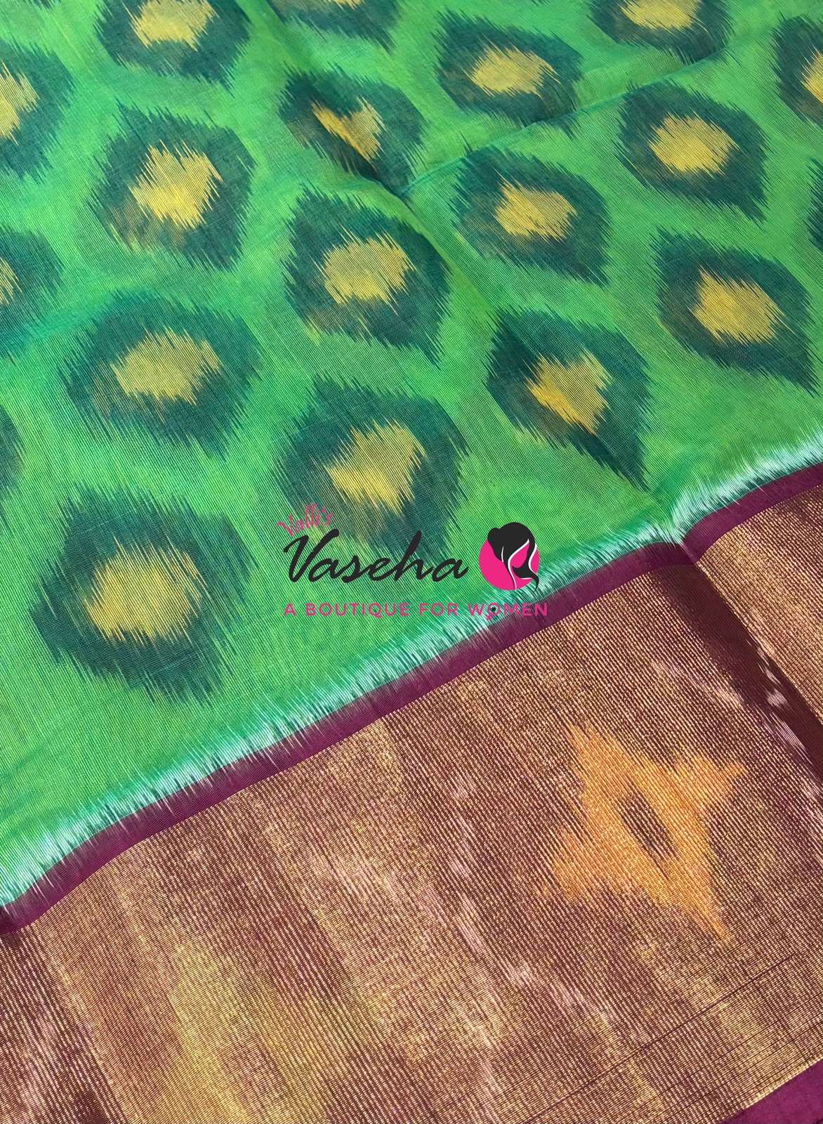 Kota Pochampally Cotton - Light Weight - VVKPS002