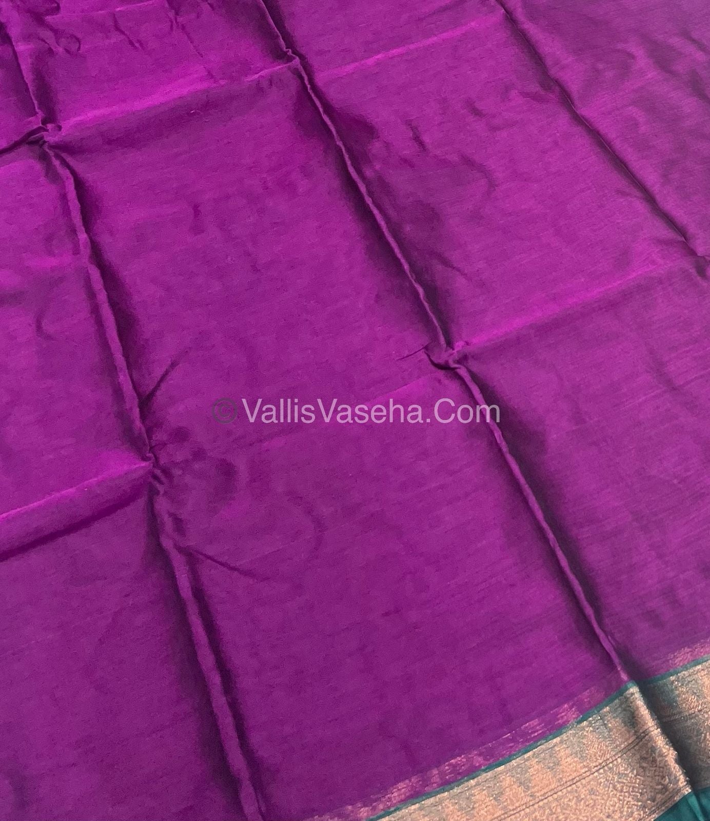 Dhaka Cotton Saree - VVDCS001