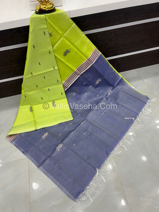 Vazhai Pattu Saree / Banana Pith - With Out Blouse - VVVPS001