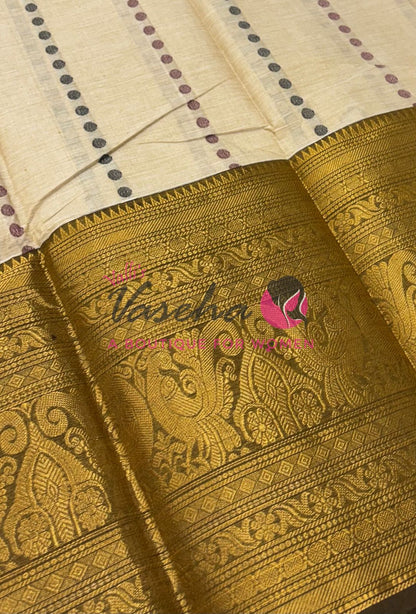 Kanchi Cotton Saree - VVKCS024