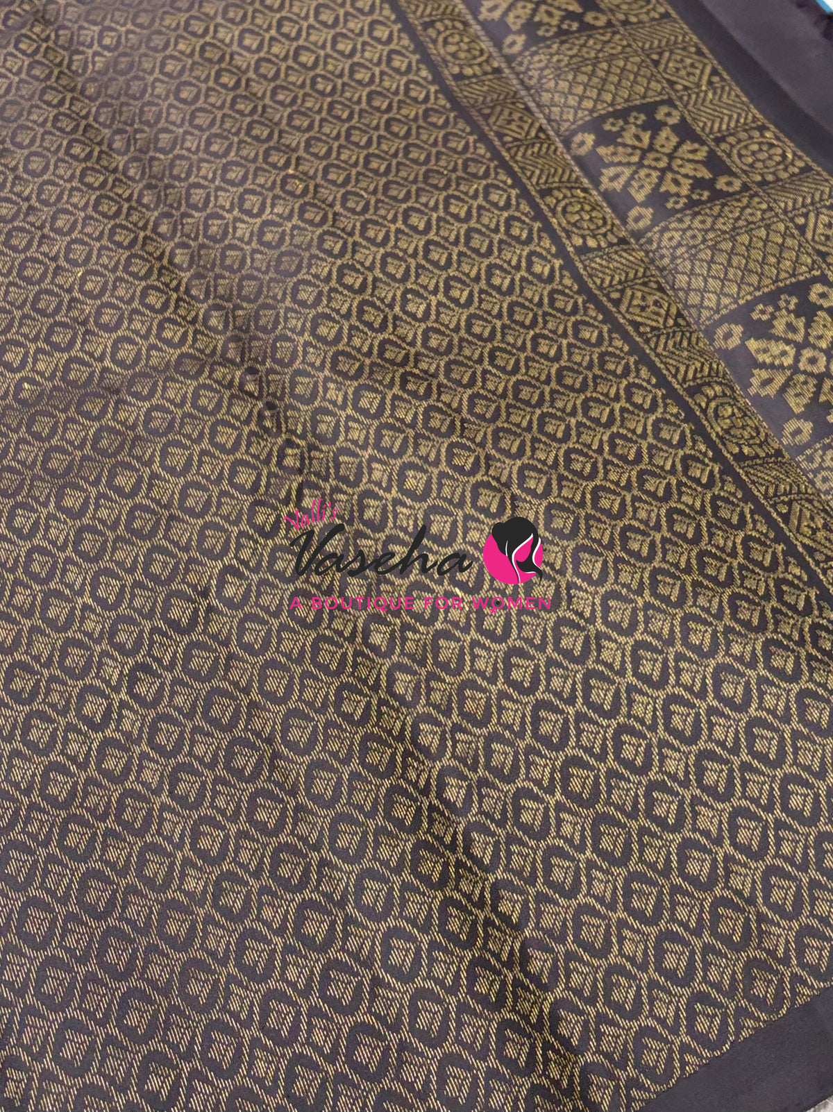 Half Mix - Pure Soft Silk Saree - VVPSS104