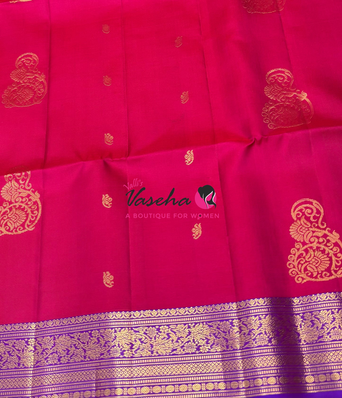 Pure Soft Silk Saree - Kanchi Border - VVPSS033