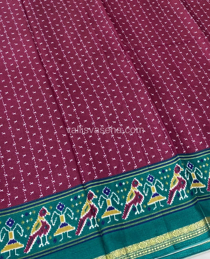 Budget Friendly Sarees - Casual Wear Sarees - Crackle Silk - VVCS001