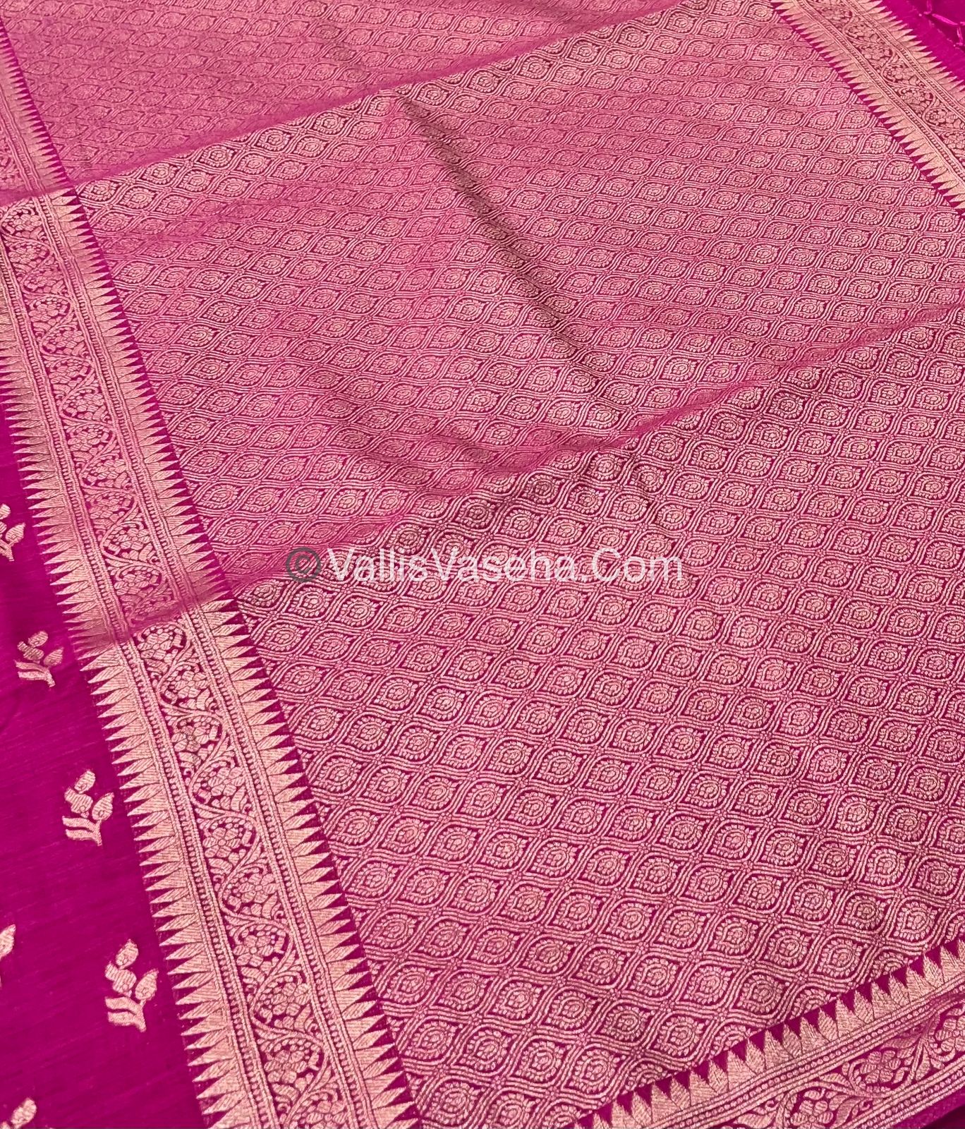 Banarasi - Heritage Silk - Semi Kathan Silk - Pink Shade - VVBHS003