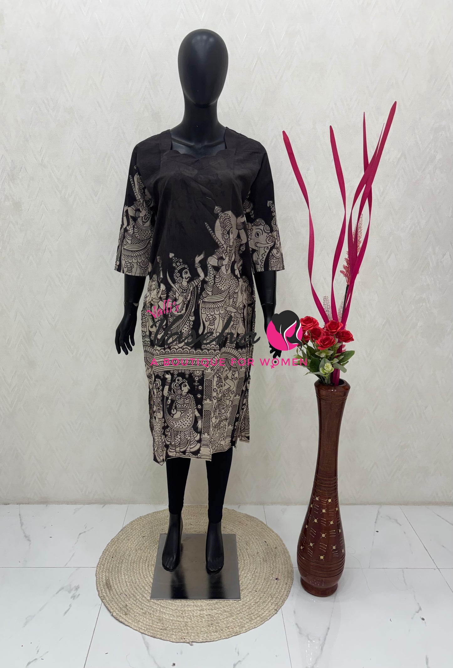 Ready Made - Kalamkari Kurti - VVRKK001
