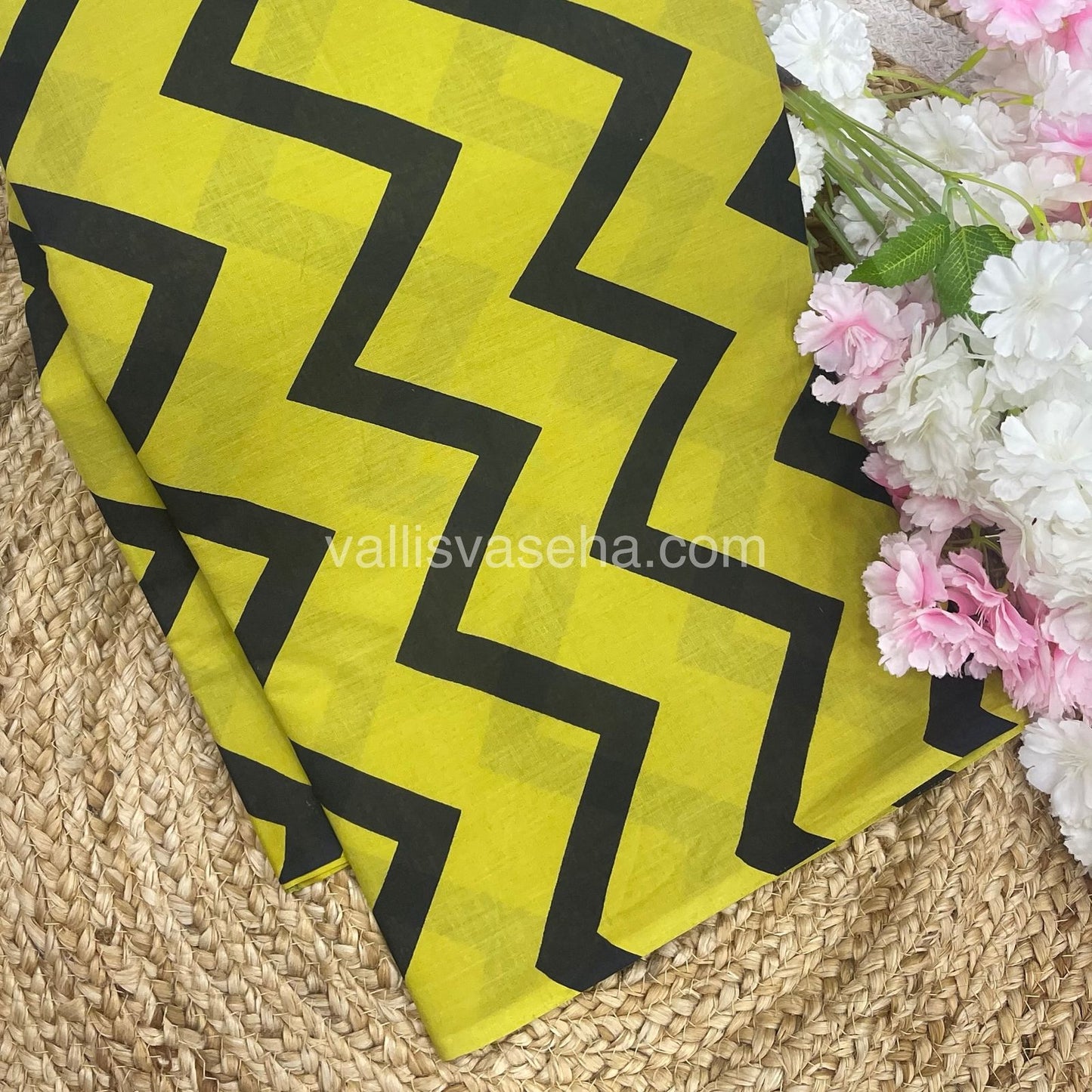 Pure Soft Mul Mul Cotton Sarees - Hand Block Prints - VVMMC008