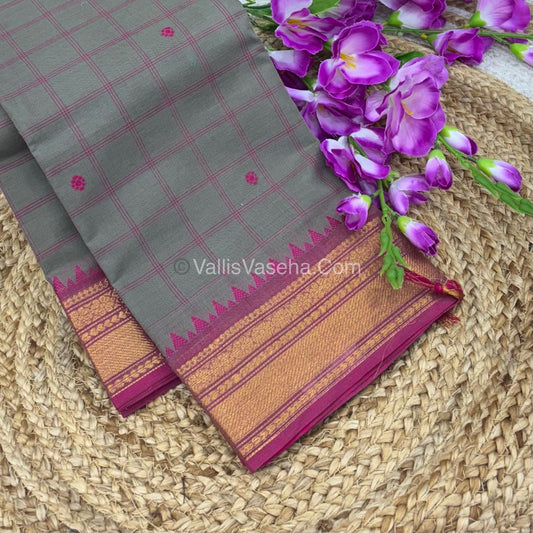 Kanchi Cotton Saree - VVKCS014