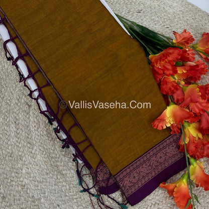 Dhaka Cotton Saree - VVDCS002
