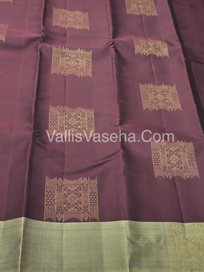 Half Mix - Pure Soft Silk Saree - VVPSS075
