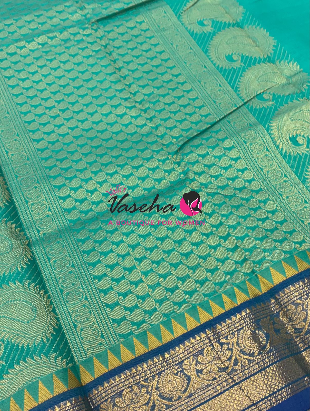 Kanchi Cotton Saree - VVKCS026