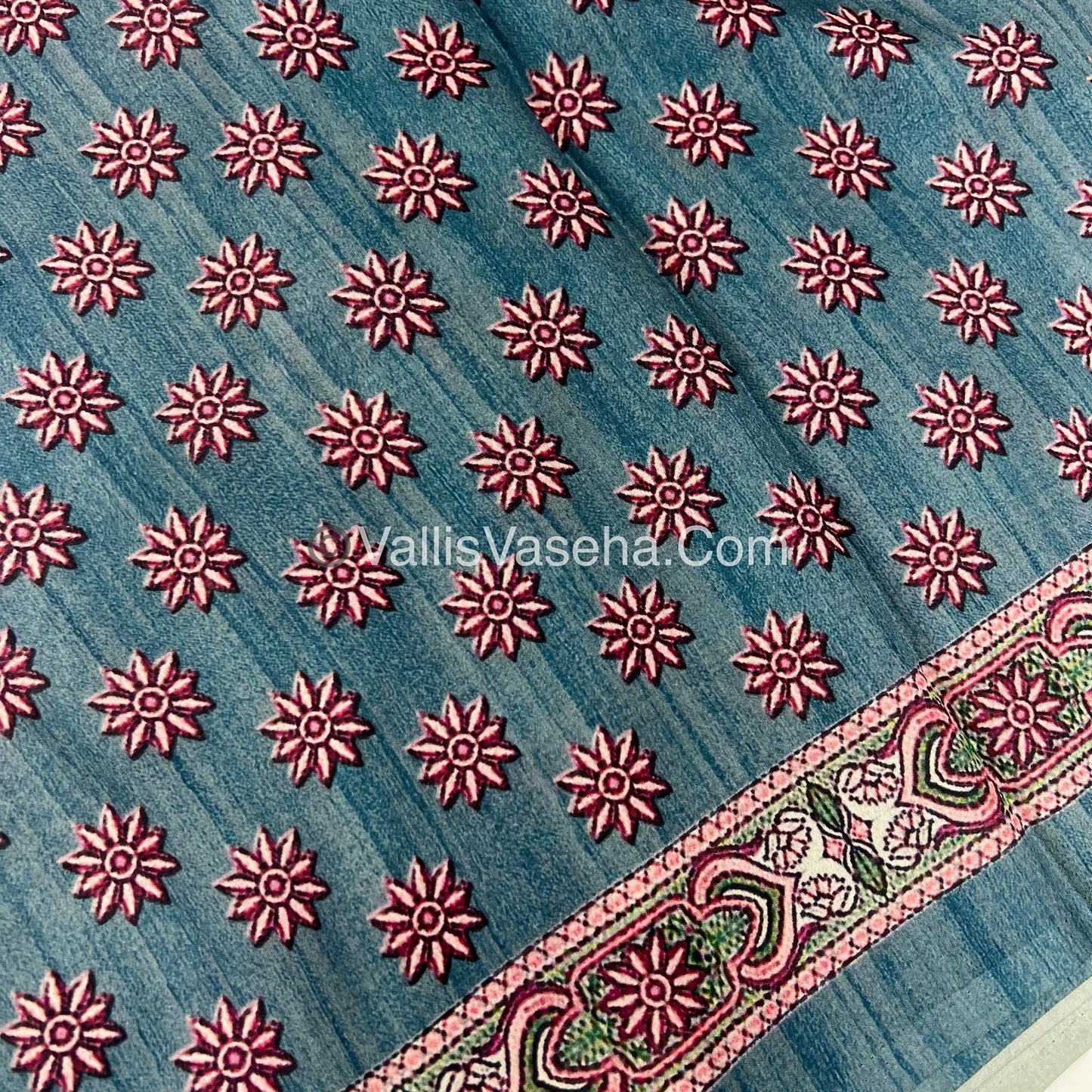 40% less - Offer Saree - Chanderi Mixed Saree - VVDS007