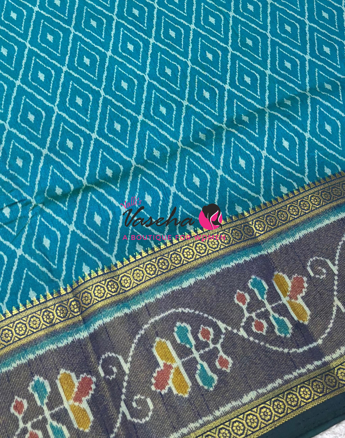 Semi Patola | Printed Silk Saree - Combo - VVSPS003