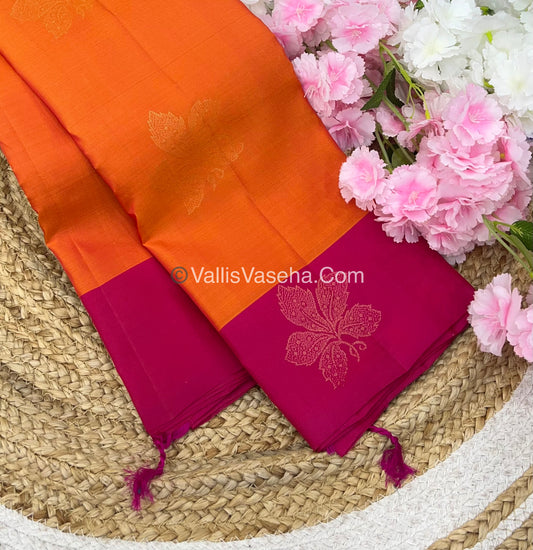 Half Mix - Pure Soft Silk Saree - VVPSS030